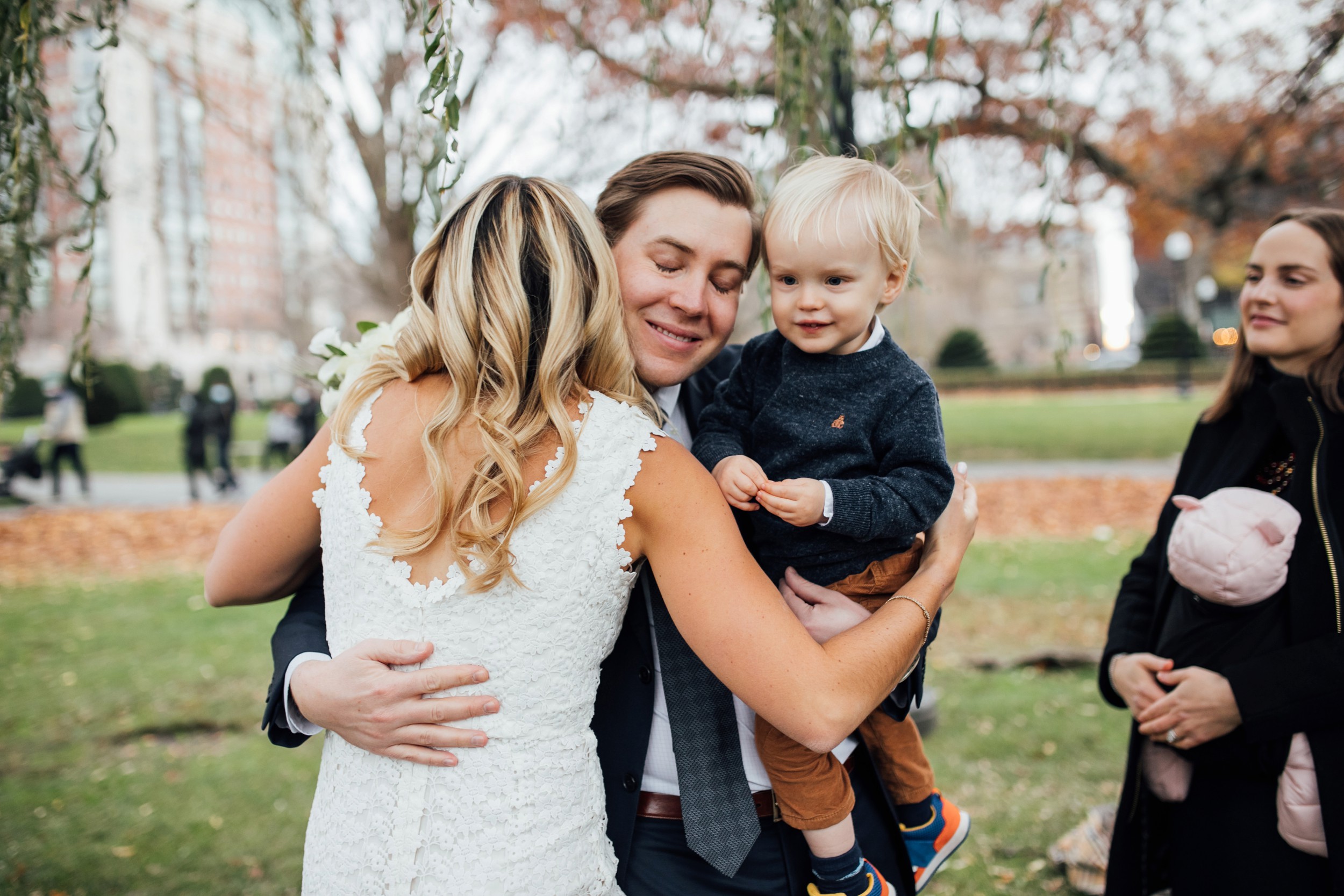 Boston Public Garden wedding